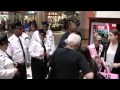 Freeze Flash Mob & Police Brutality - Unedited Cop Punch