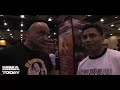 Bas Rutten talks with Cung Le Bas Rutten talks with Cung Le