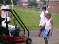 b b tv its me on a go cart aint silly