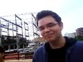 en la terraza de LuisE! con chua y galloso!