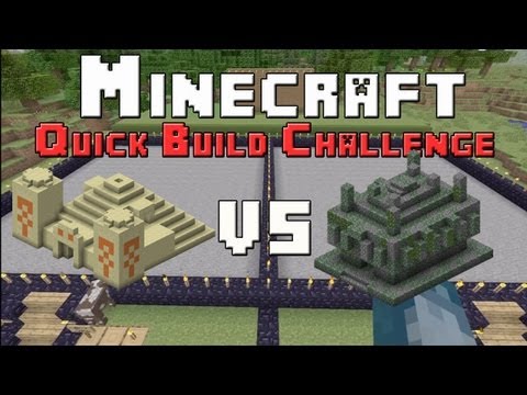 how to quick build in minecraft