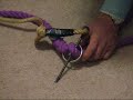 How to tie a Quick Relase Flank Pin How to tie a Quick Relase Flank Pin
