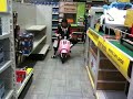 Shona test rides her new bike