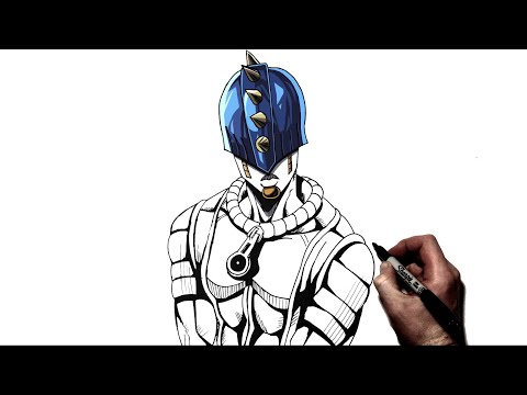 video-linktoworks-How To Draw Sticky Fingers | Step By Step | JoJo's...