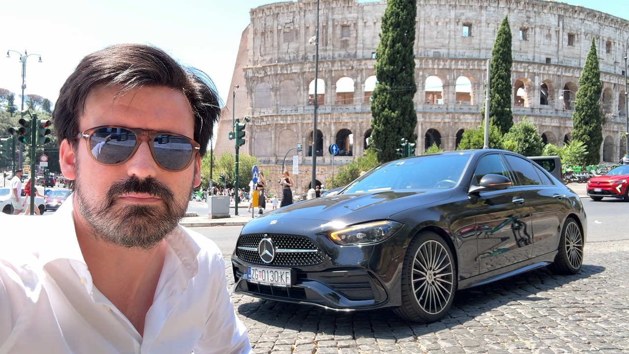 DRIVING MY MERCEDES C-Class to ROME, ITALY!