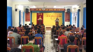 Khai giảng lớp bồi dưỡng kết nạp Đảng khóa 1 năm 2019