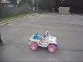 Remote Control brushless Barbie Jeep #2, drifting