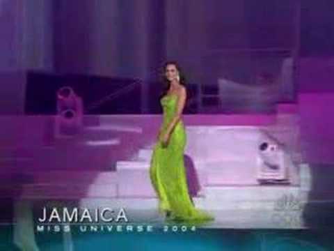 Miss Universe Pageant 2004 Evening Gown