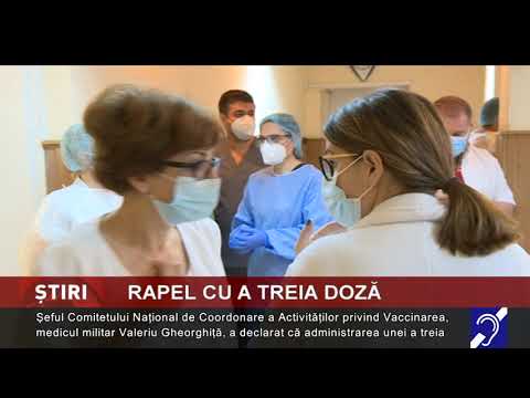 La orizont, administrarea unei a treia doze de vaccin împotriva coronavirusului