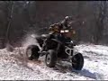 400EX and Scrambler 500 Snow Riding