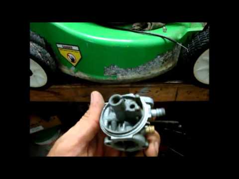 how to clean a gummed up carburetor