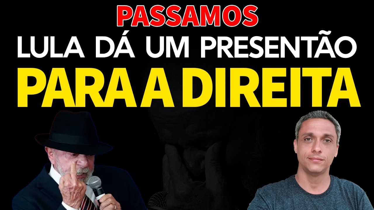 Passamos a esquerda - Governo LULA faz DIREITA crescer e superar a ESQUERDA