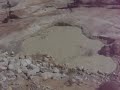 Bubbling mud pot Bubbling mud pot