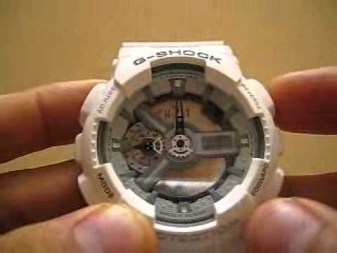 how to turn off your g shock