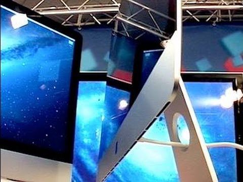 Imac - Der neue iMac ist unfassbar dünn an den Seiten -- aber ist er auch besser? Laut Apple haben sich viele Details verbessert: Monitor, Prozessor, Grafik, Lautsp...