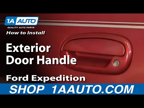 How To Install Replace Exterior Door Handle Ford F150 Expedition Lincoln Navigator 97-03 1AAuto.com