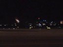 Qantas Airbus A380 Night Take Off - Adelaide Intl. Airport.