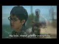 Afgan -Thank You My Love (Terima Kasih Cinta)- English Sub
