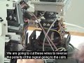 How to reverse a CRT picture tube.