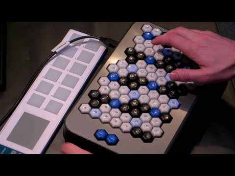 AXiS 49 Harmonic Keyboard Demo & Prog Synth Jam
