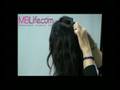 videos de Hair Accessory Demo- Silver Heart Antique Crystal Beak Clip