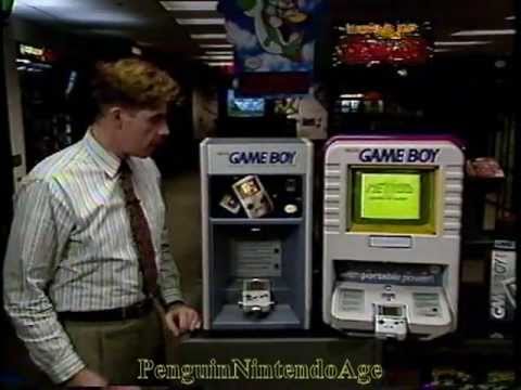 Expositores interactivos de Nintendo en los 90