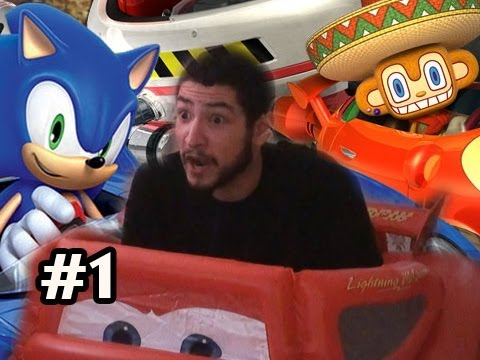 Sonic & SEGA All-Stars Racing w/Car Controller FULL CAM w/Nova Ep.1 - HERE WE GO! Video