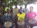 MASTER OF DJEMBE AROUNA SIDIBE, BRULYE DOUMBIA