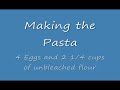 Making Fresh Pasta Step by Step