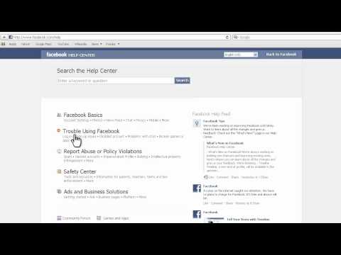 how to contact facebook