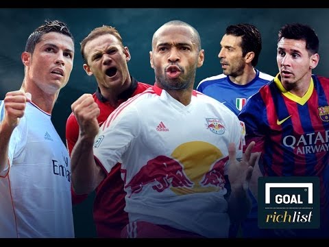 Video: Revealed: The 10 richest footballers in the world