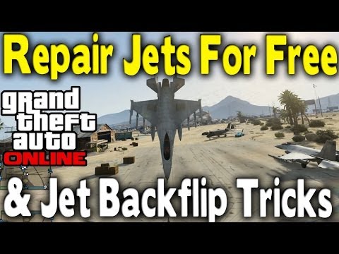 how to repair jet gta v