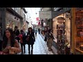 Traditional shopping galleries in Paris