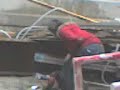 Chinese dvd seller gets wet!! Chinese dvd seller gets wet!!