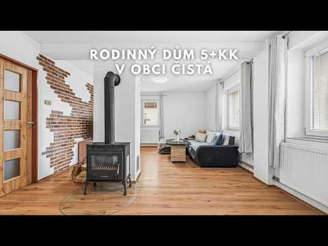Video Rodinný dům 5+kk v obci Čistá u Mladé Boleslavi