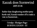lord kazzack kills stormwind