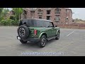 Used 2025 Green Metallic FORD OUTER BANKS 4 DOOR 4X4 video 1