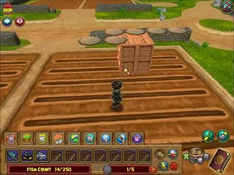 how to harvest plants in wizard101