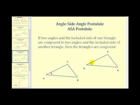 how to prove shapes are congruent