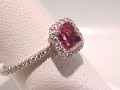 Red Diamonds and Purple Red Diamond by Peter-John Parisis, G.G.