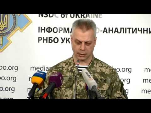 Брифинг спикера СНБО 25 ноября (видео)