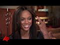 model, tv host and producer tyra banks opens up about having kids and being a diva on abc's 