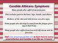 Candida Albicans Symptoms