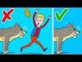 Ways to Survive Wild Animal Attacks