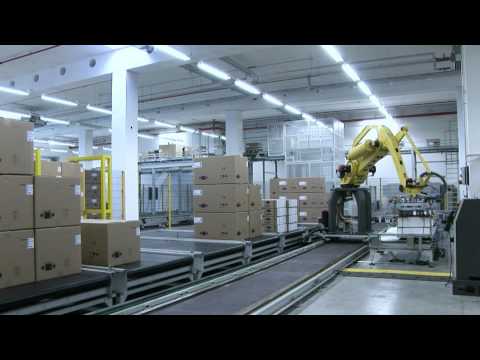 Lager-Logistik: Roboter-Palettierung in der Materialwirtschaft