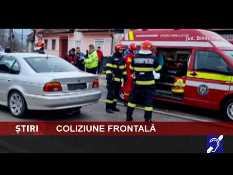 Coliziune frontală, pe DN 76