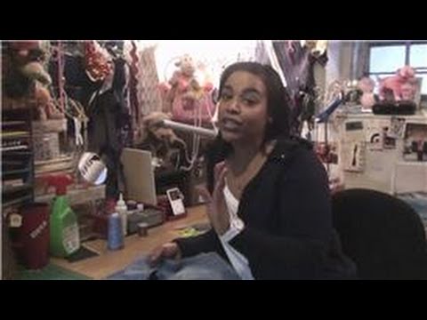 how to sew a patch in jeans