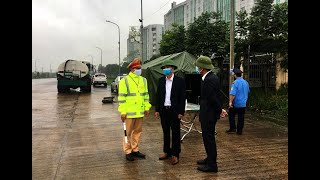 Phó Chủ tịch UBND thành phố Nguyễn Văn Thành kiểm tra chốt kiểm soát dịch covid -19 số 2, đầu cầu Đá Bạc - phường Phương Nam