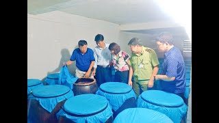Đoàn kiểm tra Sở Công Thương kiểm tra ATTP các cơ sở sản xuất, kinh doanh