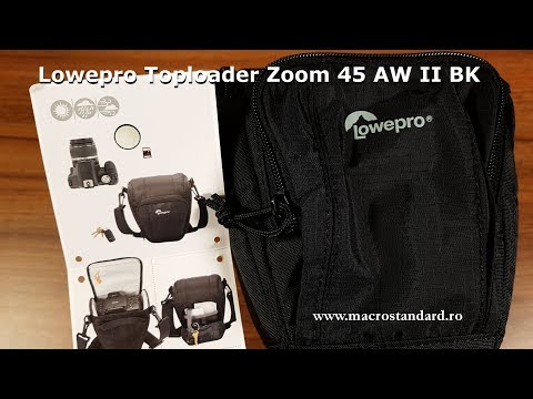Click aici pentru vizualizare Prezentare Toc foto Lowepro Toploader Zoom 45 AW II BK Prezentare adaptor acumulator Prezentare Toc foto Lowepro Toploader Zoom 45 AW II BK